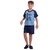 Pijama masculino infantil meia manga raglan