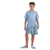 Pijama masculino infantil de suede meia manga