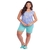 Bermudoll feminino adulto poliamida meia coxa regata - Loja Sleep Confeccoes