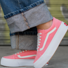 ZAPATILLAS VANZ ALTAS ROSAS