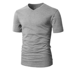 REMERA ESCOTE EN V DE ALGODÓN - comprar online