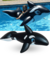 Ballena Orca Inflable Bestway Gigante Flotador Colchoneta