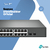 Switch Tp-Link SG2218P Omada 18Puertos Gigab 16Puertos PoE+ - comprar online