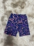 Short Fitness Azul e Laranja