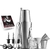 Expert Cocktail Shaker Home Bar Set – Kit de herramientas de barra de acero inoxidable de 14 piezas - comprar online