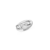 Anillo doble con cubic linea Pandora. Plata 925