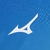 Logotipo da Mizuno em uma camisa azul, representando o produto Camisa Lazio Treino 24/25.