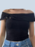 BLUSA CANELADA HELLEN PRETO - REF. 11.900 - B.MODAS ׀ Moda Feminina Online 