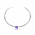 Colar choker Meta Mauve & Fresh Emerald - comprar online