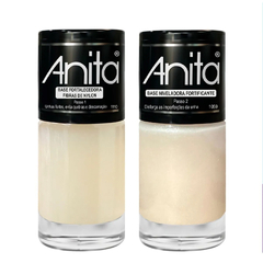 Kit Tratamento Esmalte Anita Unhas Fortes Agora Vai! Envio Rápido na internet