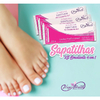 Sapatilhas com Creme Amolecedor Emoliente - Kit de Pedicure (1 par) - Linha Profissional - Higi Beauty - Envio Imediato