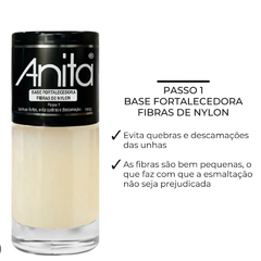 Kit Tratamento Esmalte Anita Unhas Fortes Agora Vai! Envio Rápido - comprar online