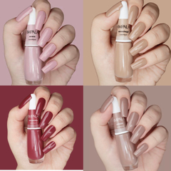 Kit 4 Esmaltes Impala Nude Ruby (Serena, Aconchego, Sutileza e Compaixão) - Envio Imediato