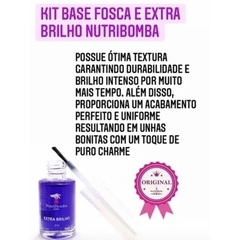 Kit Base Fosca e Extra Brilho Nutribomba - Envio 24horas na internet