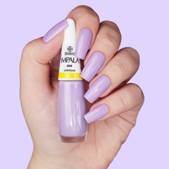 Kit 4 Esmalte Impala Hipoalergênico Tons de Lilás e Roxo Polar , Zaz , Inocense e Descomplicado 7,5ml - Imediato na internet