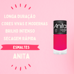 Kit 4 Esmaltes Anita Verão Água de Coco, Futvôlei, Drink e Dubai - Envio Imediato - comprar online