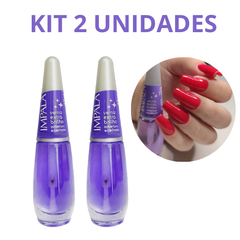 KIT COM 02 ESMALTE IMPALA VERNIZ EXTRA BRILHO 7,5ML - ENVIO IMEDIATO