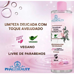 Kit 2 Demaquilantes Vegano Rosa Mosqueta 200ml - Envio 24horas - comprar online