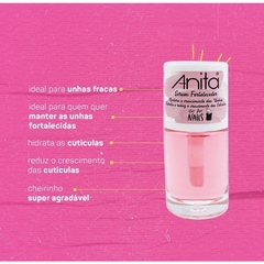 Sérum Fortalecedor Para as Unhas - Linha de Tratamento e Crescimento Anita - Envio Imediato - Esmalte Perfeito