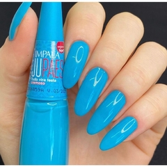 Kit 2 Esmalte Impala Hipoalergênico Tons de Azul Pode Chegar e Tudo Vira Festa 7,5ml - Envio Imediato na internet