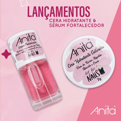 Kit Cera Hidratante De Cutículas +Serum Fortalecedor Anita Cosmético - Envio Rápido