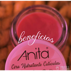 Kit Amolecedor 40ml e Cera Hidratante para Cutículas 7g Anita - Envio 24 horas