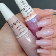 Kit 2 Esmalte Serena e Paraíso Perolado Impala 7,5ml Combinação de Esmalte - Envio Rápido