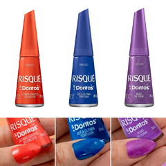 Kit Esmalte Risqué & Doritos Coleção com 8 cores - comprar online