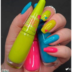 Kit 3 Esmaltes Impala JuPaes Neon - Envio Imediato