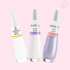 Kit 3 Esmaltes Impala Hipoalergênico Francesinha Top Pop, Branco e Polar 7,5ml - Envio imediato