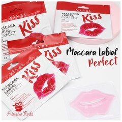 Kit 2 Máscaras Hidratação Labial Gel Perfect Vivai KISS - Envio 24horas - Esmalte Perfeito