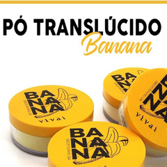 Pó Facial Translúcido Banana Vivai Finalizador de Maquiagem - Envio 24horas na internet