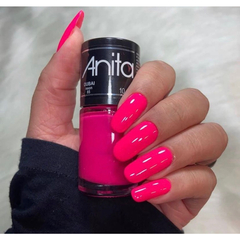 Esmalte Dubai - Esmalte Rosa Neon - Esmaltes Anita - Envio Imediato - comprar online