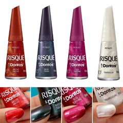 Kit Esmalte Risqué & Doritos Coleção com 8 cores na internet