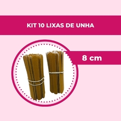 Kit 10 Mini Lixas de Unha - Envio 24horas