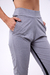 Pantalon Atenas Gris Melange - Basset