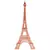 Torre Eiffel Decorativo Rose de Metal 32cm - comprar online