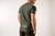 REMERA CALIFORNIA DRYFIT JASPEADO - MILITAR (HOMBRE) - X-Trust Chile