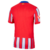 Camisa Atlético de Madrid Home 24/25 - Com Patchs La Liga - Torcedor - Masculino - Vermelha e Branca