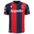 Camisa Bologna Home 24/25 - Com Patchs Champions League - Torcedor - Masculino - Vermelho e Azul