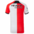 Camisa Feyenoord Home 24/25 - Com Patchs Champions League - Torcedor - Masculino - Branco e Vermelho