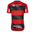 Camisa Flamengo Home 23/24 - Com Patrocinio - Torcedor - Masculino - Vermelho e Preto