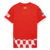 Camisa Girona Home 24/25 - Com Patchs Champions League - Torcedor - Masculino - Vermelha e Branca