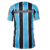 Camisa Grêmio Home 24/25 - Com Patrocinio e Patchs Libertadores 2024 - Torcedor - Masculino - Azul, Preta e Branca