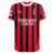 Camisa Milan Home 24/25 - Com Patchs Champions League - Torcedor - Masculino - Preta e Vermelha