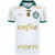 Camisa Palmeiras Away 24/25 - Com Patrocínio e Patch Campeão Brasileiro 2023 - Torcedor - Masculino - Branca