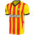 Camisa RC Lens Home 24/25 - Com Patchs Ligue 1 - Torcedor - Masculino - Amarelo e Vermelho