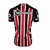 Camisa São Paulo Away 23/24 - Sulamericana 2023 Com Patrocinio - Torcedor - Masculino - Vermelha e Preta