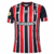 Camisa São Paulo Away 24/25 - Com Patrocínio e Patch Brasileirão 2024 - Torcedor - Masculino - Vermelho e Preto