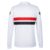 Camisa São Paulo Home 24/25 - Manga Longa - Patchs Libertadores 2024 - Torcedor - Masculino - Branco